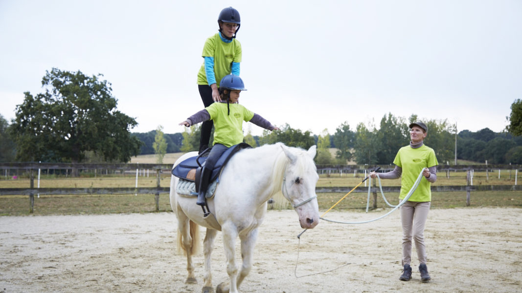 Cours enfants Equitation éthologique, cheval, Nantes, Rennes, centre équestre